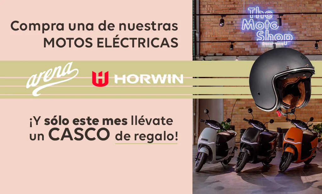 Motos Electricas Horwin - EK3 - ¿No tienes casco? Horwin y Arena te lo regalan