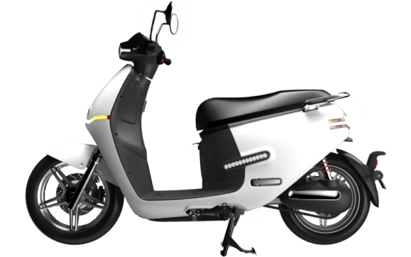 Moto eléctrica scooter EK3 blanca