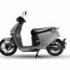 Moto eléctrica scooter EK3 gris con el sillin negro