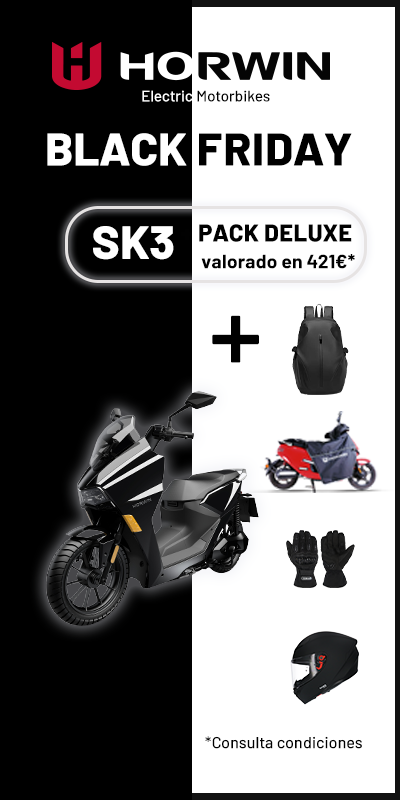 Horwin motos eléctricas - Black Friday - SK3 PACK DELUXE
