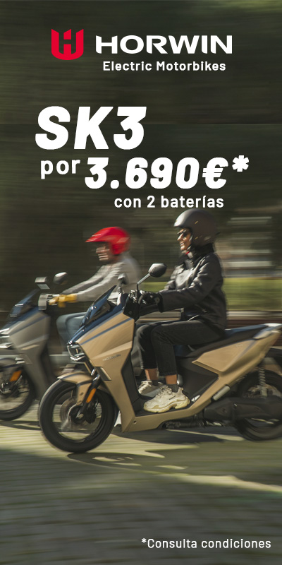 HORWIN MOTOS ELÉCTRICAS SK3 POR 3.690€ CON 2 BATERÍAS PROMO MARZO MOBILE