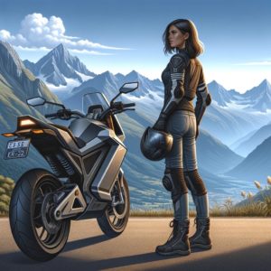 Historia Sara viaje en moto eléctrica